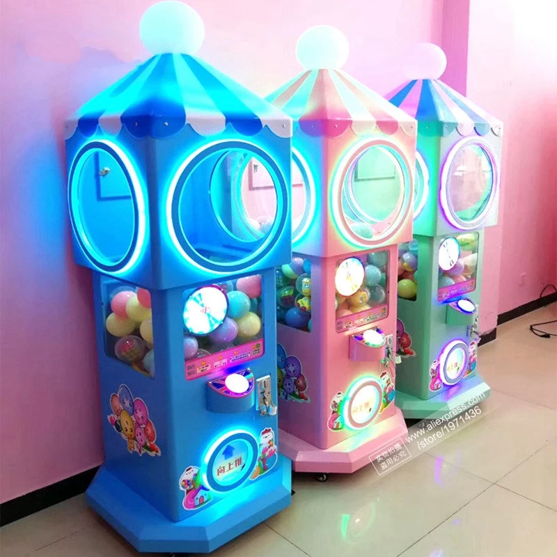 

Gum Capsule Ball Prize Gift Toy Candy Vending Machine Shopping Malls Amusement Mini Coin Operated Gashapon Arcade Game Machine