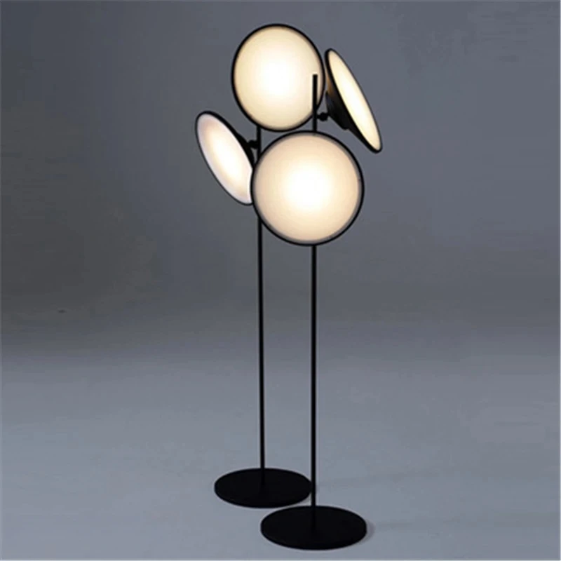 

Bulat Floor Lamp Led Nordic Simple design lamp replica Living Room stand light Double Horn Bedside Lamparas decor sofas lights