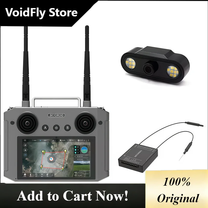 CarrySimpleSkydroid H12 Agricultural Drone Remote Control 12-channel 2.4GHz 1080P Video Transmission Transmitter