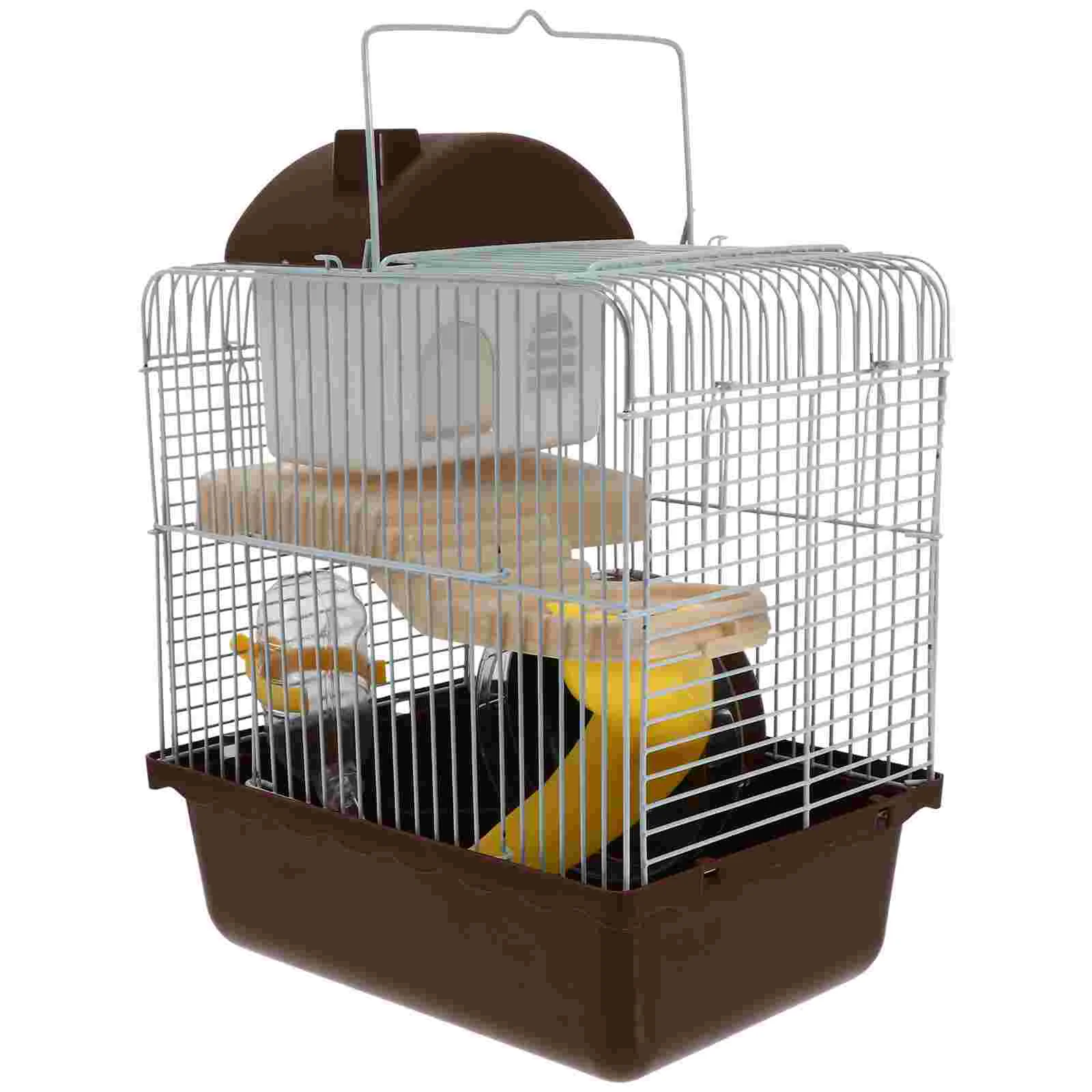 

Hamster Cage Pet Hideaway Small Hut Hedgehog Villa Activity Hideout Rat Nest House Animal