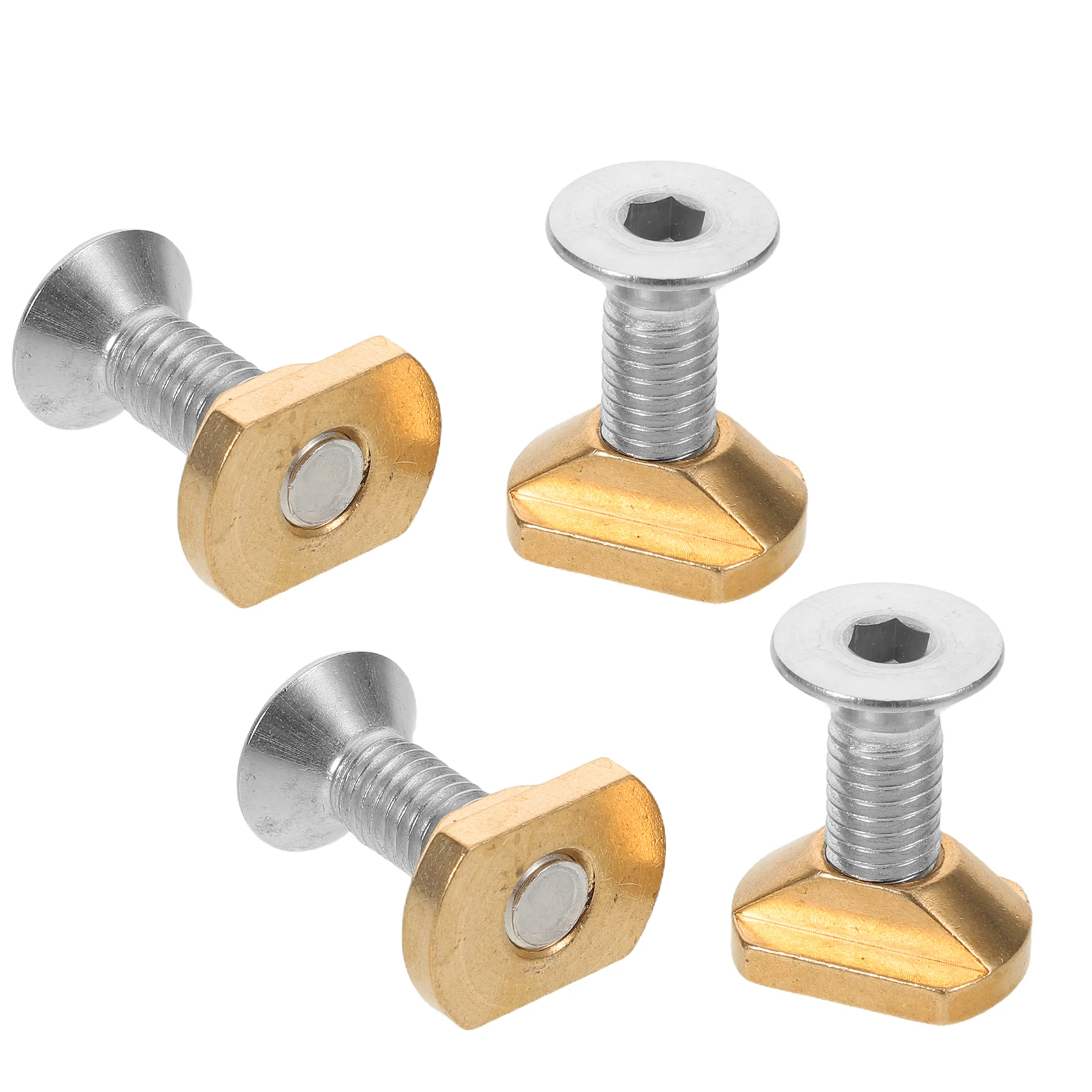 

1 Set Brass T-Nuts M8 Board Hardware Replacement Fastener Kit For Sup Hydrofoil Wing Foil Boards Sliding Track Nut Hexagonal