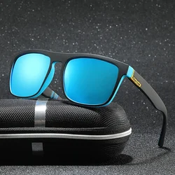 Men Women Polarized Sunglasses Luxury Brand Designer Vintage Square Sport Sun Glasses Fashionable Driving Fishing UV400 Eyewear