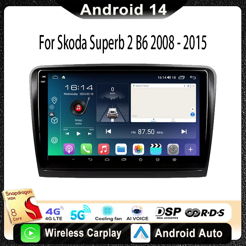 For Skoda Superb 2 … - image