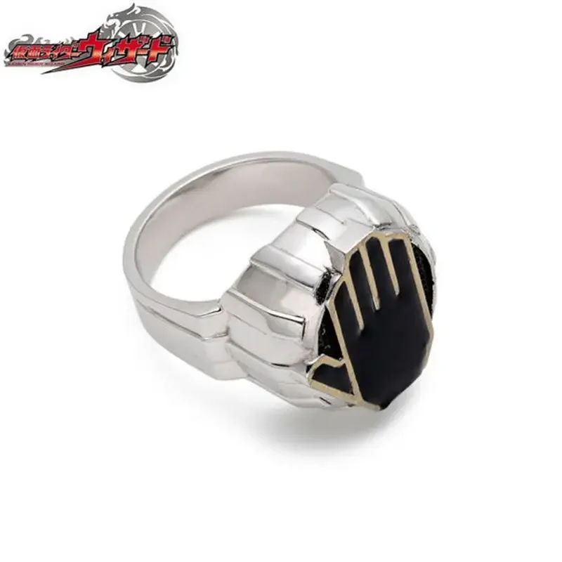 Masked Rider Driver on Wizard Rings Woman Kamen Rider Hand Form Adjustable Ring Man Cosplay Jewelry Anime Accesorios Friend Gift