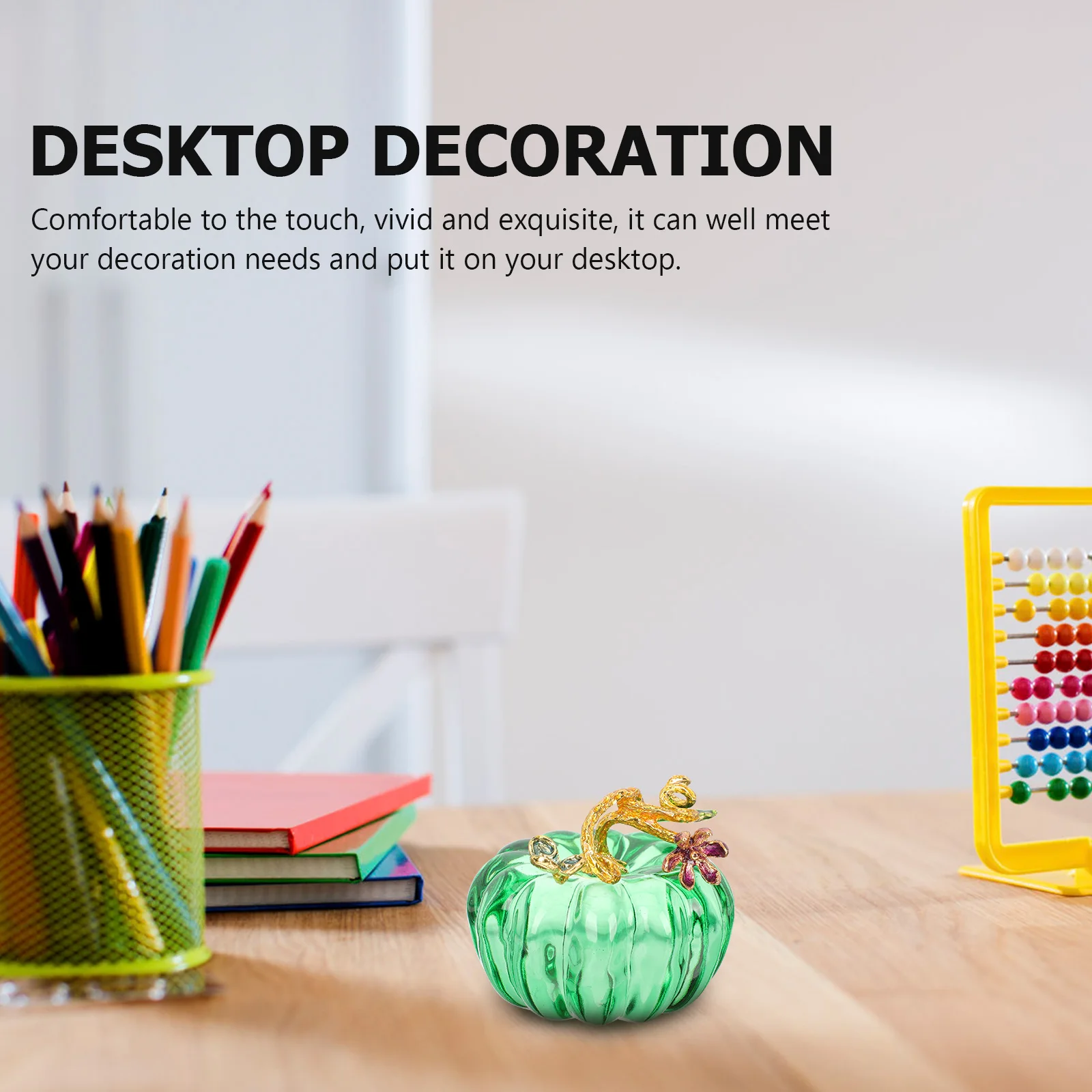 

Crystal Pumpkin Prop Simulation Craft Natural Artistic Design Home Office Decor Baddie Room Accessory Crystal Pumpkin