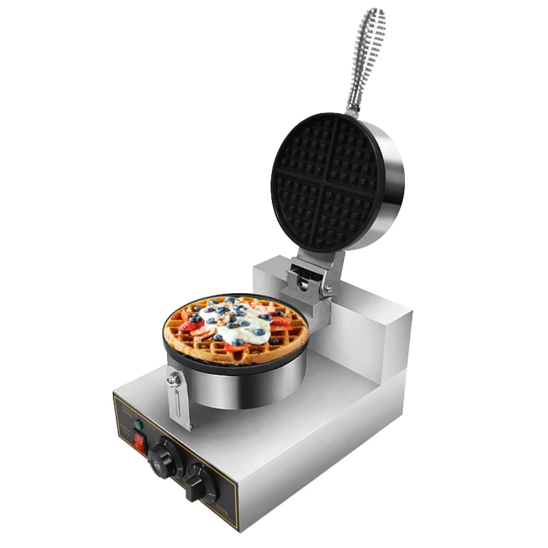 Snack Wafer Making Machine,Waffle Machine Cake Waffle Commercial Dash Waflera Waffle Maker Removeable Plates Flip