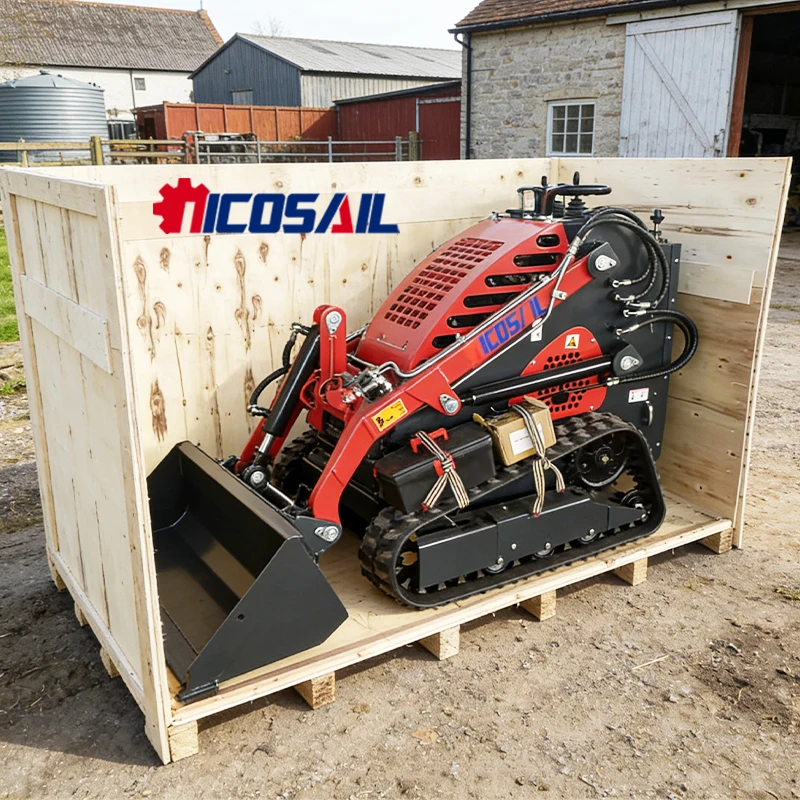 

Компактный мини-погрузчик для фермы, сертифицированный CE, Euro 5, для европейского рынка