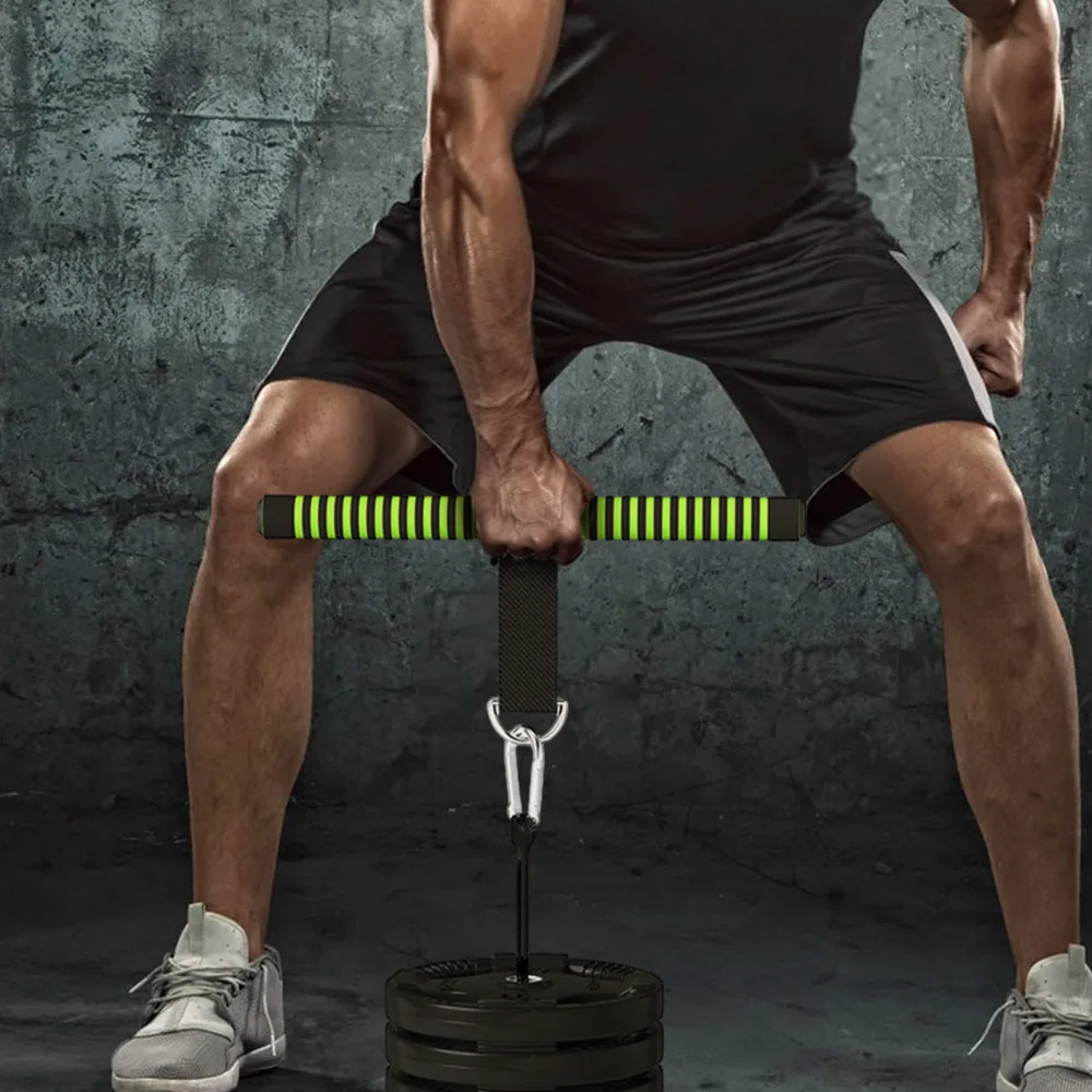 Entrenador de fuerza para antebrazo, rodillo de entrenamiento de muñeca, barra de ejercicios musculares, equipo de rodillo de cintura, accesorios de