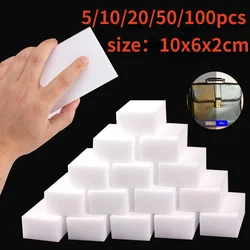 100/50/20/10/5 Pcs/lot Melamine Sponge Magic Sponge Eraser For Kitchen Office Bathroom Melamine Cleaner Cleaning 100X60X15MM