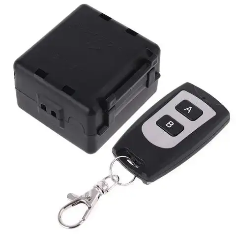 1CH 220V 315MHZ 433MHZ + SF02 2 Waterproof Buttons Remote Controller for AK-RK01SW with 10A Relay Independent Circuit