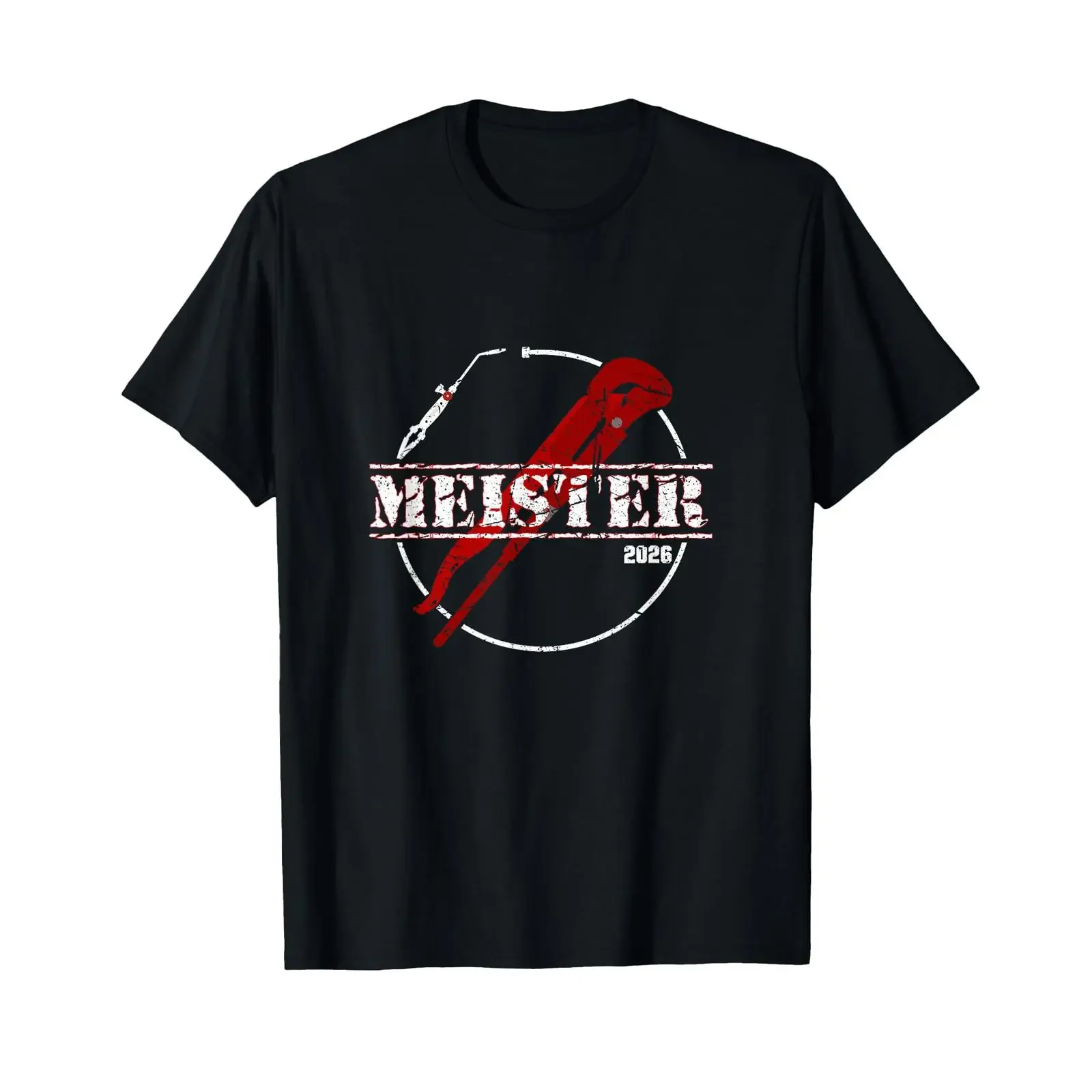Plumber Heating Engineer Master 2026 T Shirt vintage Washed streetwear Soft Comfortable Slightly graphic Top For Everyday Wear