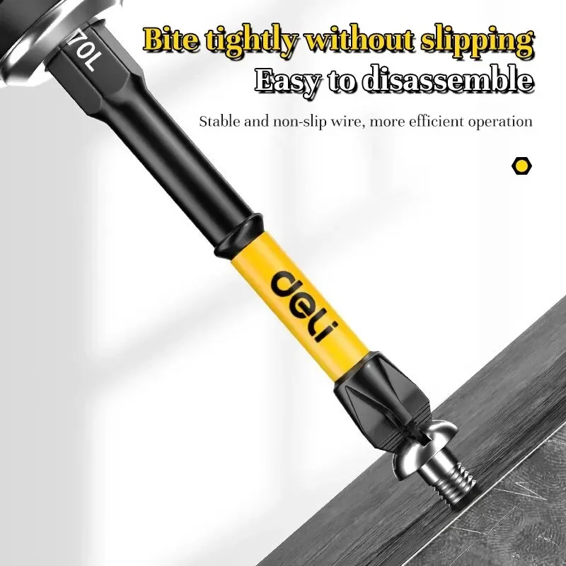 5pcs Non-slip Cross Screwdriver Magnetic Batch Head High Hardness PH2 Screwdriver Bit Screw Driver Impact Drill Bit Hand Tools