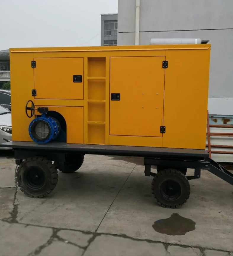 DN300 irrigation pump, urban sewage engine with water pump truck 12 inch pump flow can be large