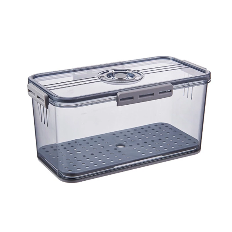 Bread Box Bread Boxes For Kitchen Counter Airtight, Time Recording Bread Storage Container With Lid