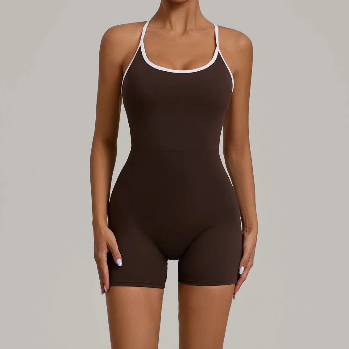 sport-jumpsuit-padding-fitness-overalls-summer-sportswear-woman-gym-set-workout-clothes-combinaison-femme-mono-mujer-coffee-red