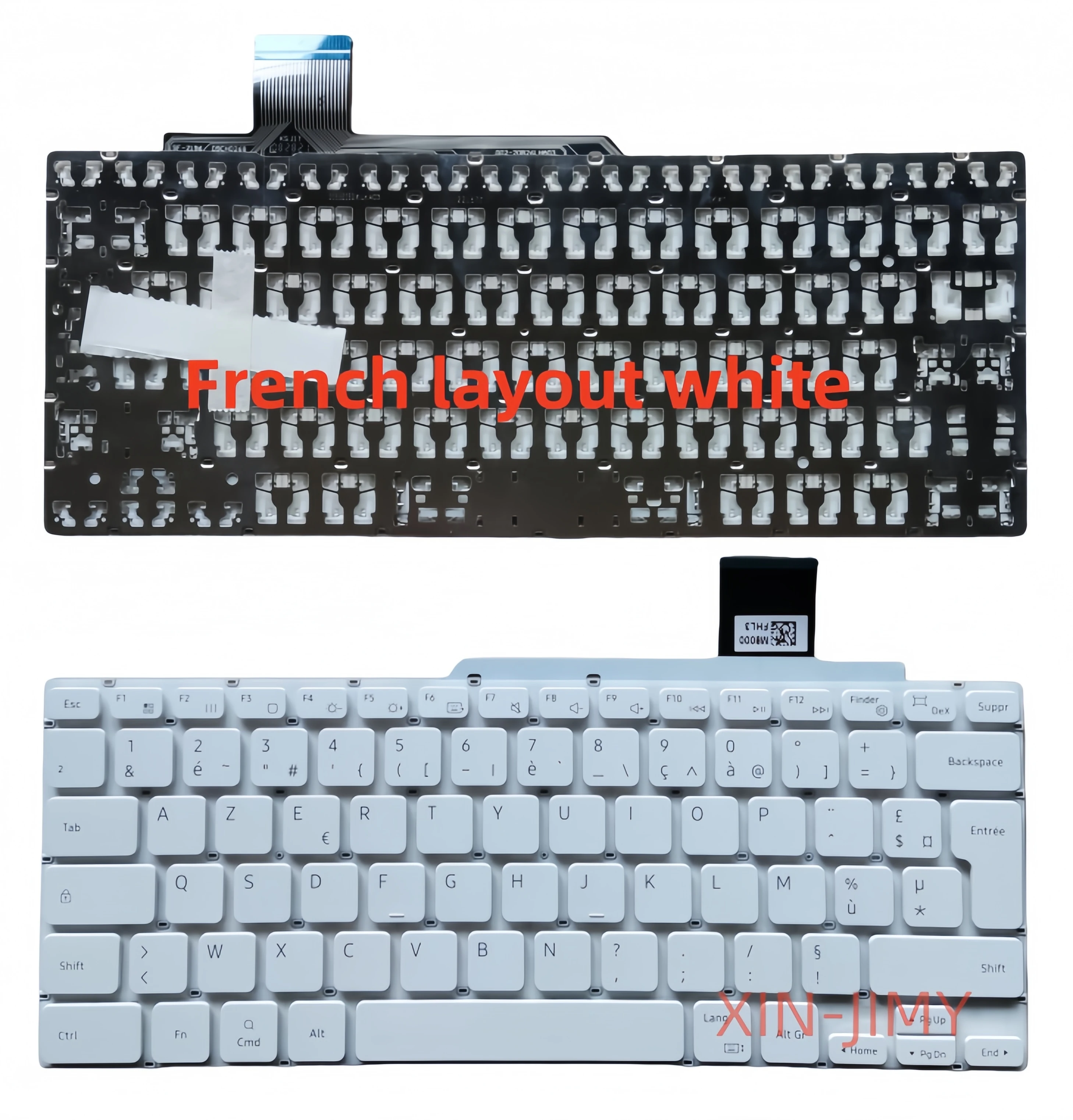 

Французская раскладка без подсветки, белая клавиатура для ноутбука SF-2196 09CH0267 002-20B23LHA03 M8000 FHL3