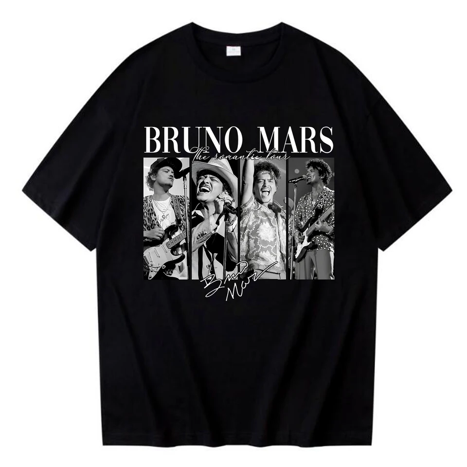ブルーノ・マーズ ザ・ロマンティック・ツアー2026 Tシャツ 男女兼用