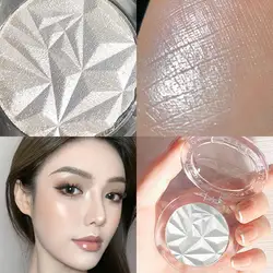 3 colori Galaxy Highlighter Powder Palette Glitter Diamond Shimmer Highlighter Face Contour Cosmetics Waterproof Lasting Makeup