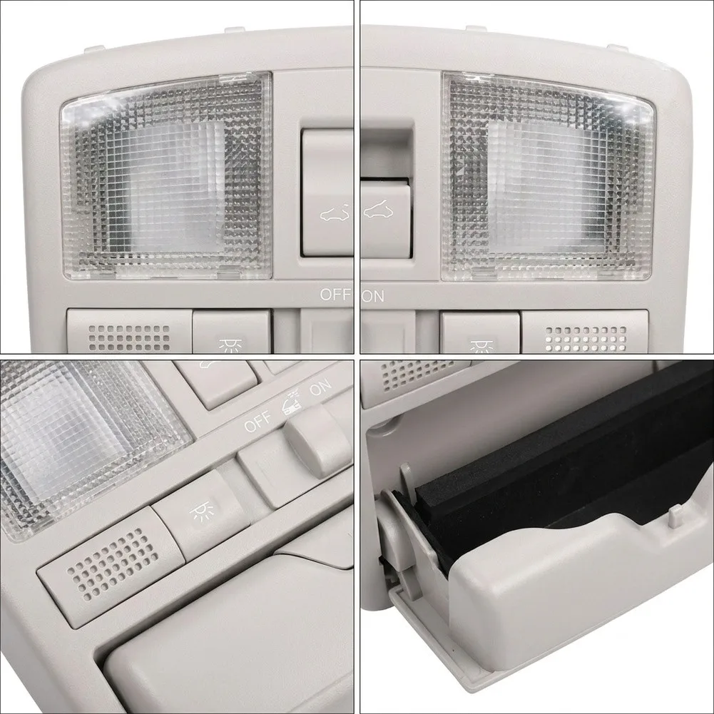 Reading Light Switch Map Light Assembly Stable Characteristics High Reliability Design Reading Light With Sunroof Switch