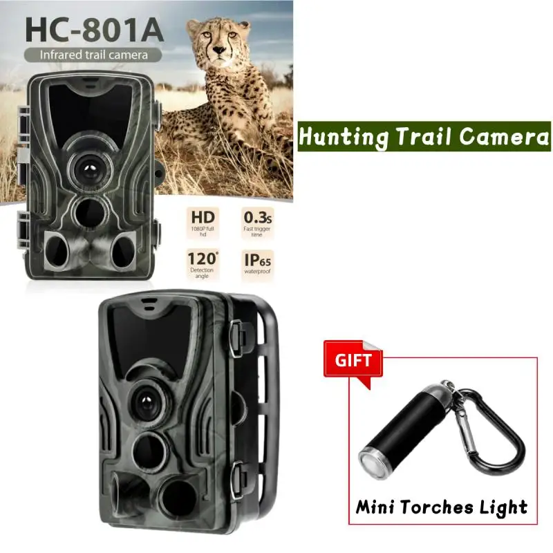 Hunting Trail Camera Night Vision HC801A Wildlife Camera With Motion Activated Outdoor Trail Camera Trigger Wildlife Scouting