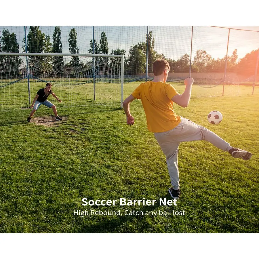 Netting High Impact Sports Practice Barrier Net, Nylon Hitting Netting for Soccer, Hockey, Basketball, Football