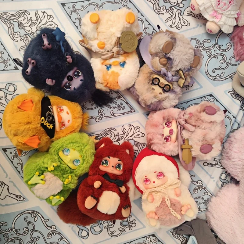 

Оригинальный Timeshare Cino Fairy Tale Battle Series, виниловая плюшевая слепая коробка, аниме-фигурка, кулон, загадочная коробка, декор, орнамент, детский подарок