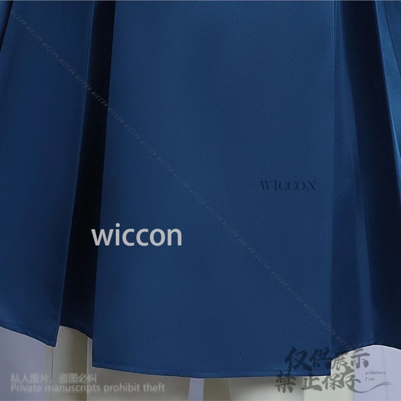 Аниме Delicious In Dungeon Marcille, синее платье для косплея, ушная одежда для девочек и женщин, костюм для Хэллоуина, Рождественской вечеринки по индивидуальному заказу