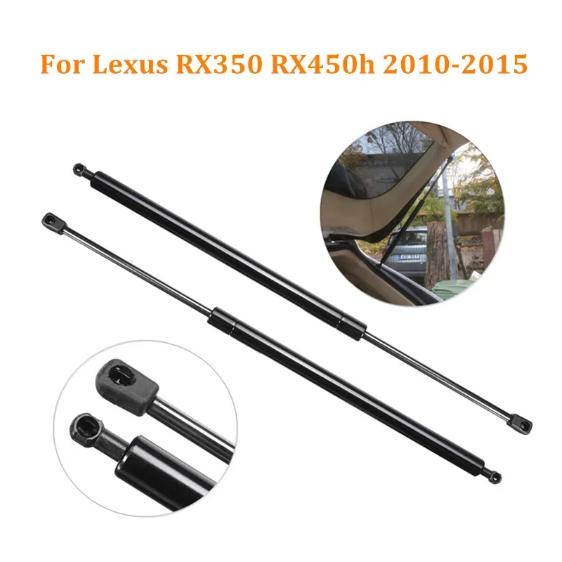 2pcs For Lexus RX350 RX450h 2010-2015 Car Rear Trunk Tailgate Tail Gate Boot Gas Spring Shock Lift Struts Supports Rods Arm Bars