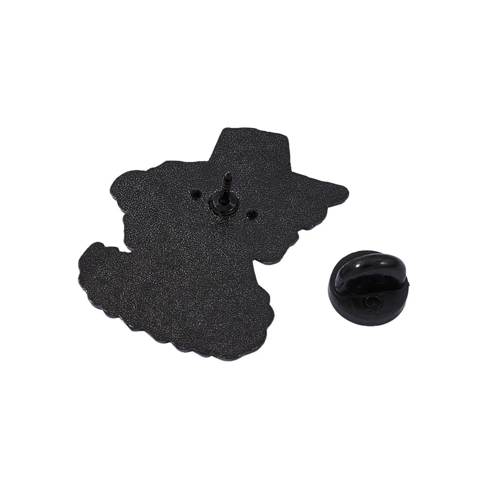 8 Uds. Broche de cazador de demonios Kpop de dibujos animados de Anime Rumi, Pin esmaltado creativo, mochila, joyería para ropa, insignia de Metal, accesorios de regalo