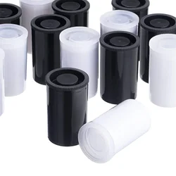 100PCS X 33MM Plastic Empty Film Canister Camera Reel Container Storage Case Can for Accessories Art Bead Coin Pill Fishing Bait
