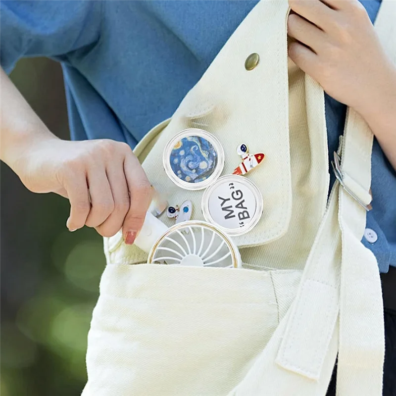 단추 메이커 DIY 단추 핀, 아크릴 디자인 단추 배지, 투명 단추 핀 배지, 2.36 인치, 50 개