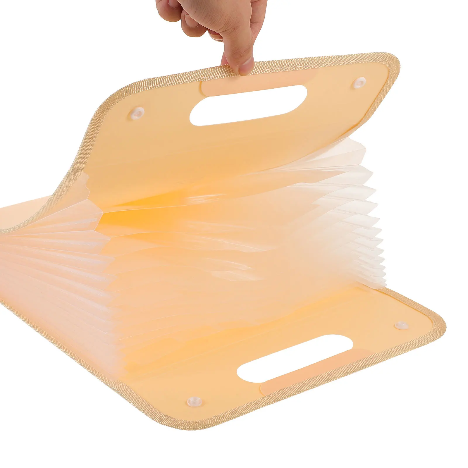 

1Pcs Plastic Clips for Bills Schedules Books Protects Documents from Loss Home Office Apricot Yellow Clips Bill