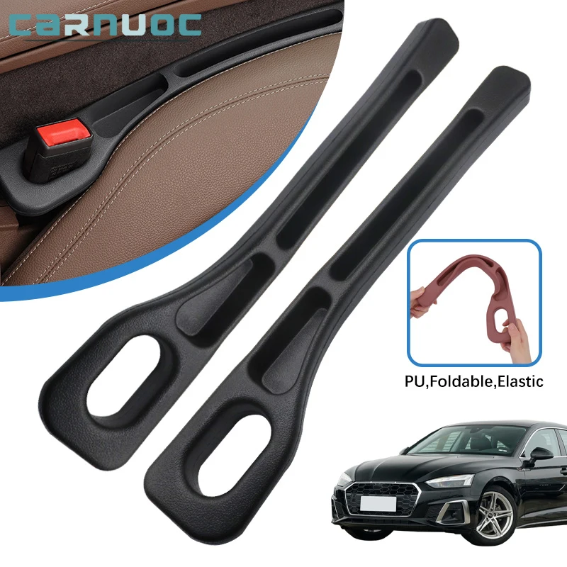 Car Seat Gap Plug Strip Side Seam For Audi A5 Sportback Coupe Cabriolet 2007-2024 Car Gap Filler Leak Proof Seat Gap Storage