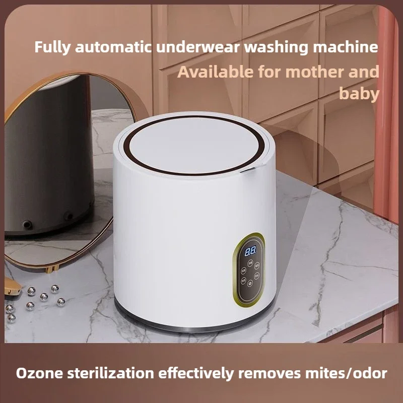 Household Semi-automatic Washing Shoe Machine 6L-7L Underwear Shoe Socks Desktop Small Washing Machine, Does Not Take Up Space