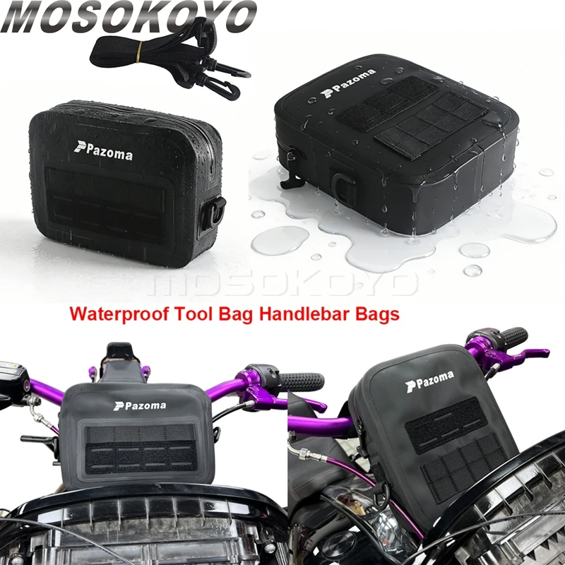 

Сумка для мотоцикла, сумка на руль, сумка для инструментов, сумки для хранения вещей для Harley Street Bob, Low Rider S, FXBB, Pan America 1250, Dyna FXBR, FXD, XL