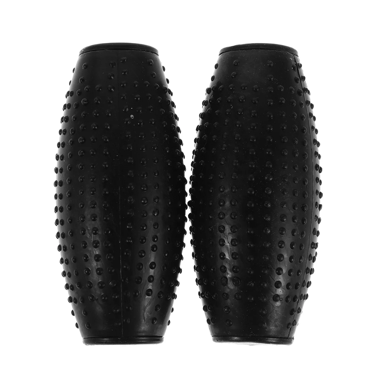 

1Pair Needle Therapy Instrument Handle - Ergonomic Non-Slip Rubber Conductive Grip for Meridian Physiotherapy Massage Device