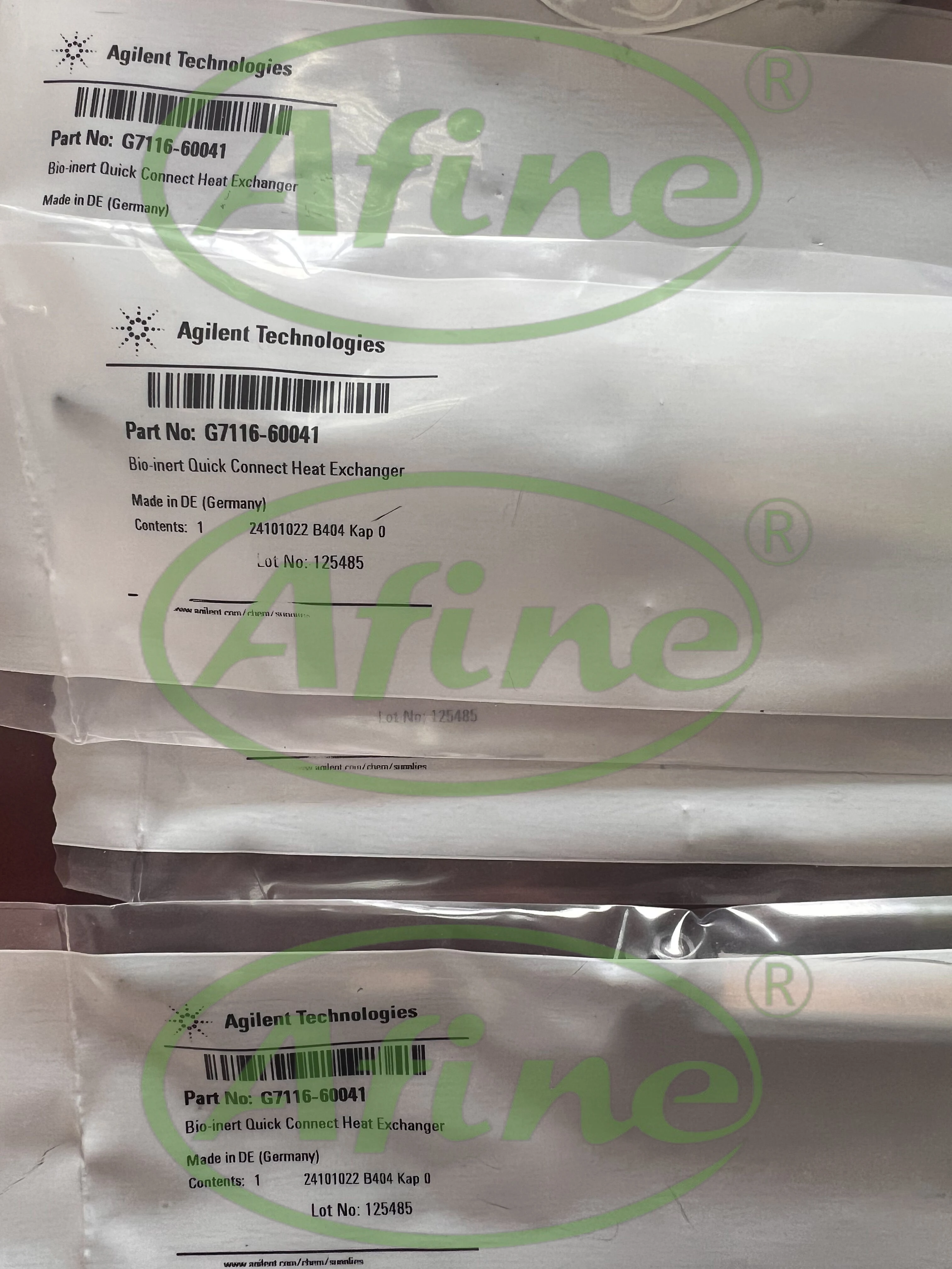 

AFINE Agilent G7116-60041 InfinityLab Bio-Inert Quick-Connect Heat Exchanger, Without Fittings