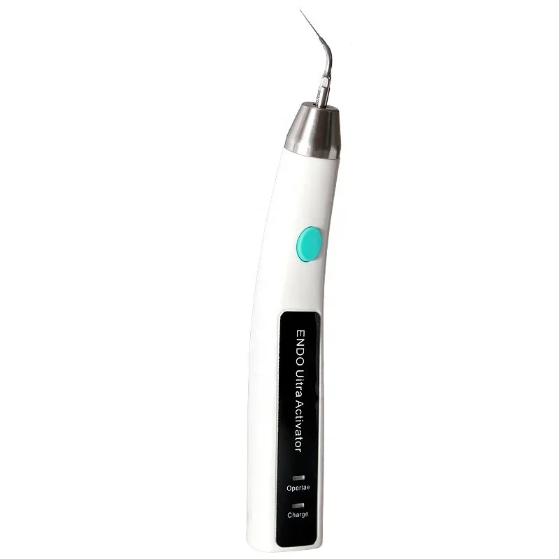 Portable cordless ultrasonic activator for root canal clean den tal den tal LED ultra endo activator