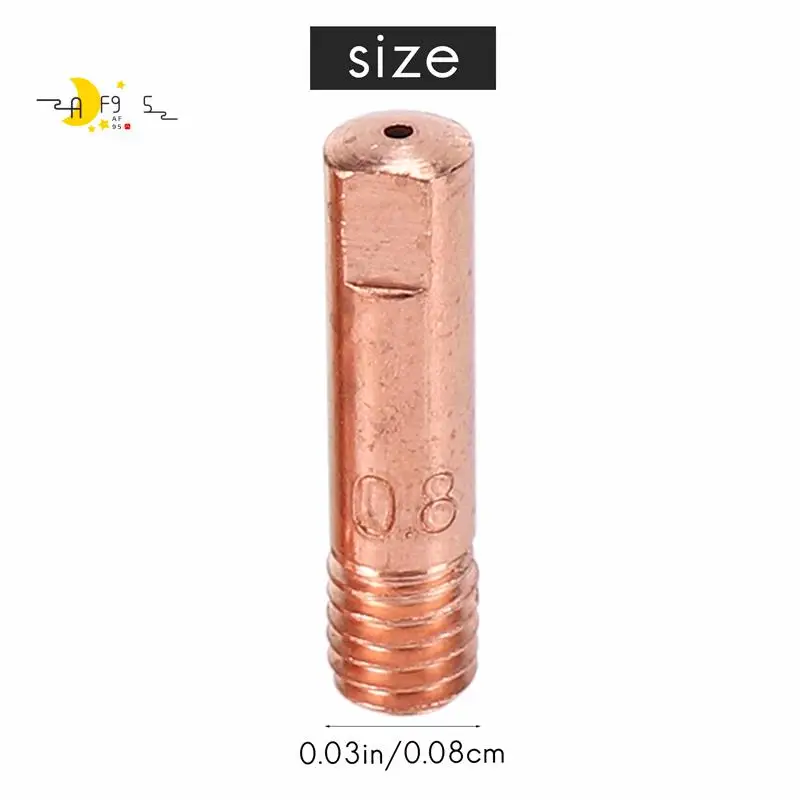 

AF95-13Pcs CO2 Mig Welding Torch Aircooled MB 15AK Contact Tip Holder Gas Nozzle 0.8Mm Welder Shield Shroud Nozzle Tip Kit