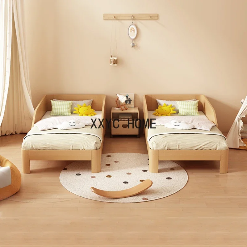 

Loft Toddler Children Beds Modern Solid Wood House Small Double Children Beds Floor Wooden Lit Enfant Bedroom Furniture SR50CB