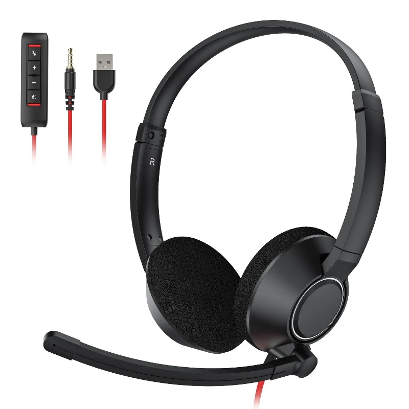 

Lightweight phone headset cross-border hot-selling new customer service call airline business driver