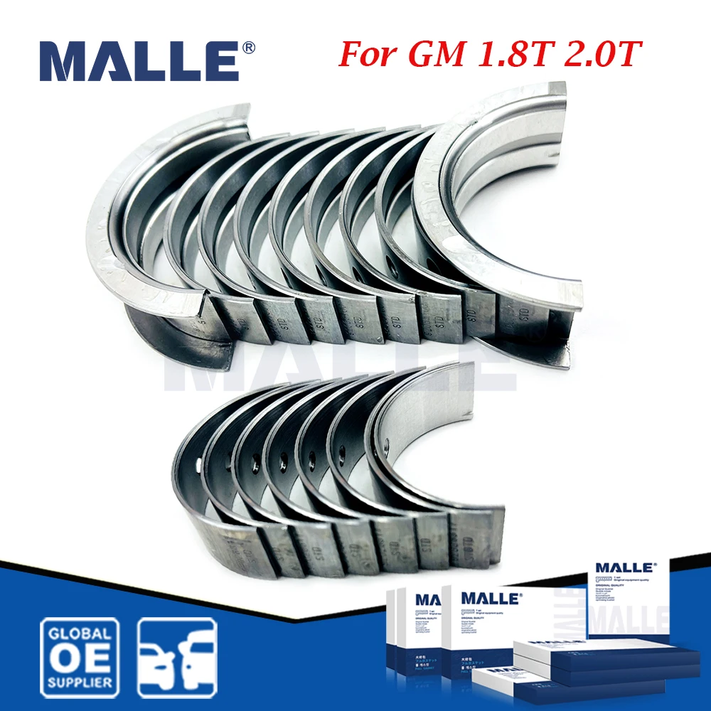 Crankshaft Main & Connecting Rod Bearing For Chevrolet Epica Buick Regal 2.0L Excelle 1.8L Engine Accessories 92028817 92065700