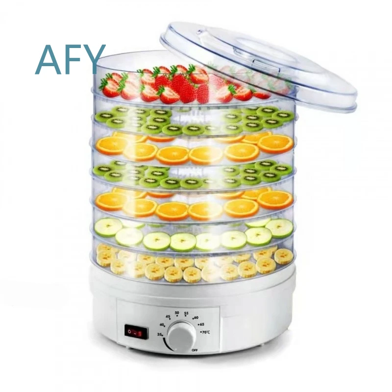 7 Layers Fruit Tea Dryer for Pet Food Dried Meat Fish Dried Beans Air Dryer Dehydrator Machine Small Food Dehydrator for Home