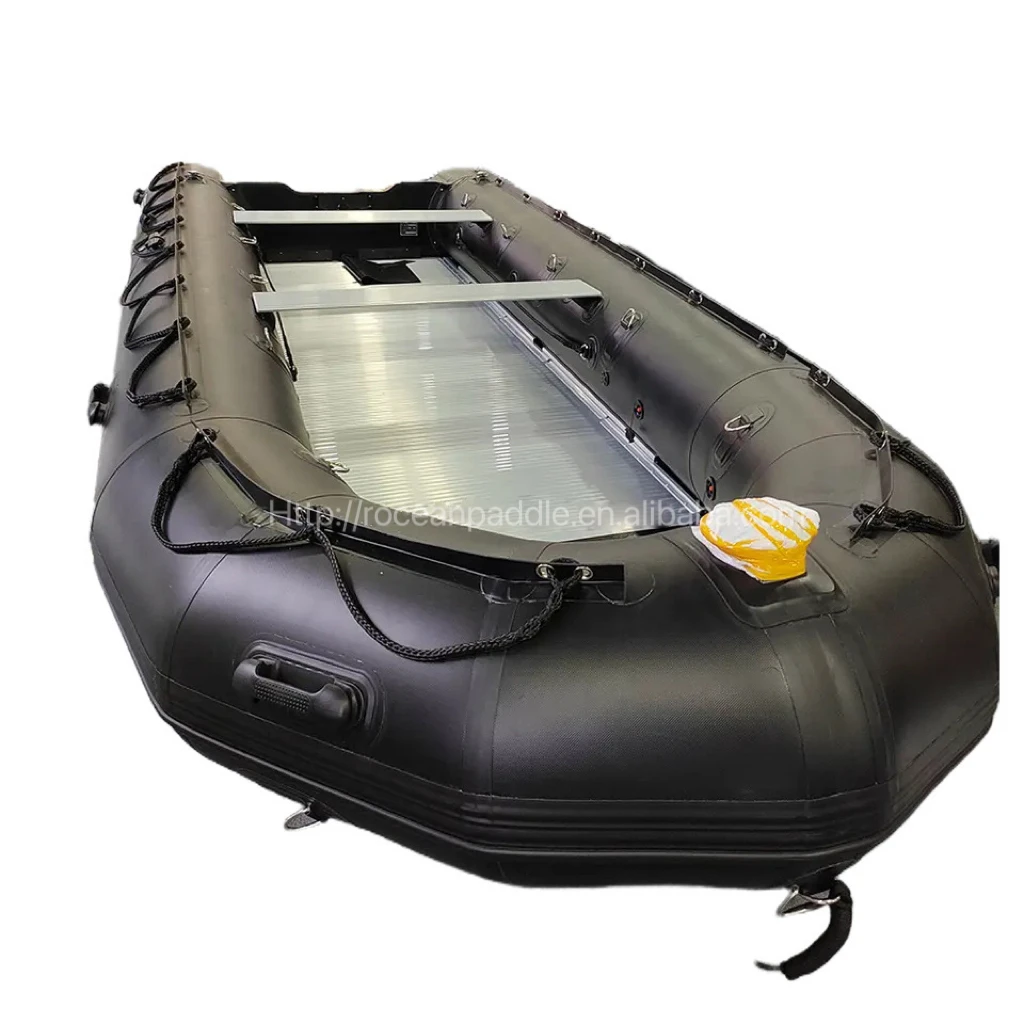 

China Factory 6m 7m 8m 9m 10m 12m Heavy Duty 1.5mm Pvc Hypalon Inflatable Rubber Boat For 40 Person With Yamaha Outboard Engine
