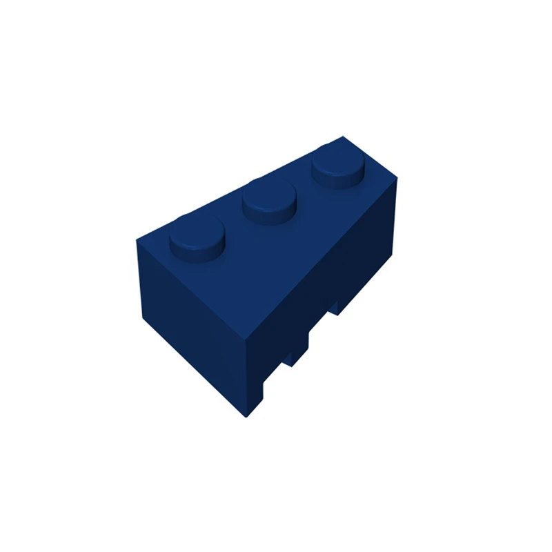 Gobricks-빌딩 블록 기술 DIY 3x2 웨지 브릭 (오른쪽) 10 PCS 호환 조립 입자 부품, 장난감 선물 6564