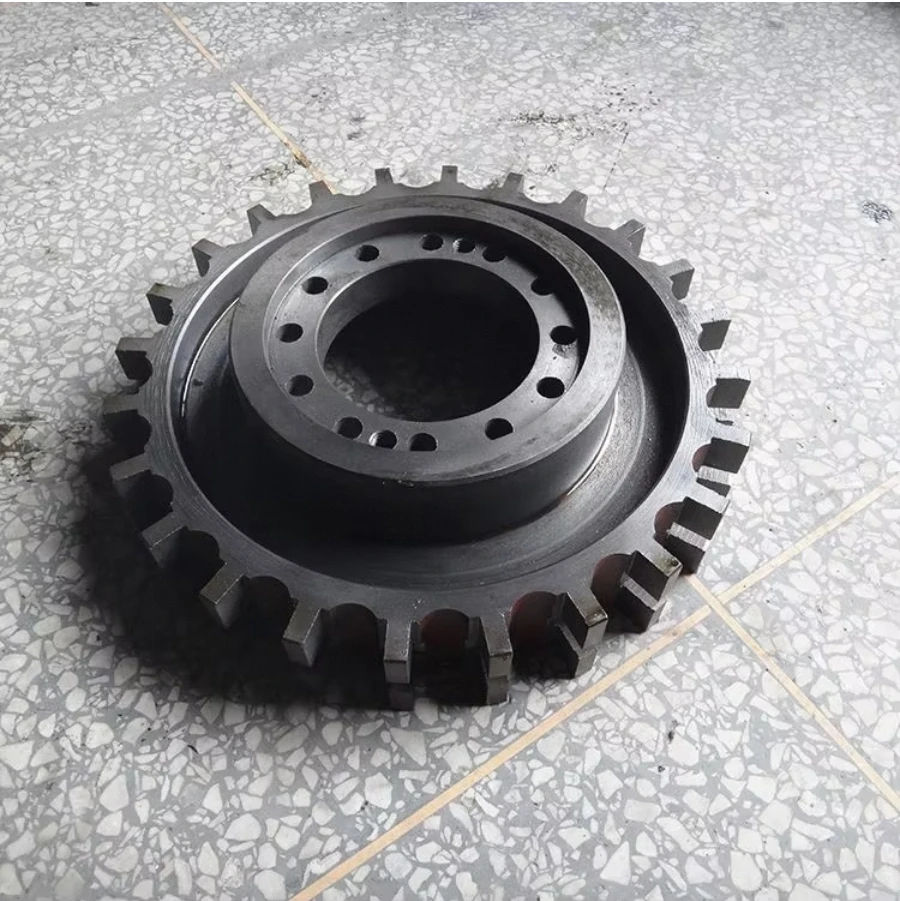 D300 Custom Your Brand Logo Iron 24 Teeth Ring Gear Gearbox for Marine Gearbox