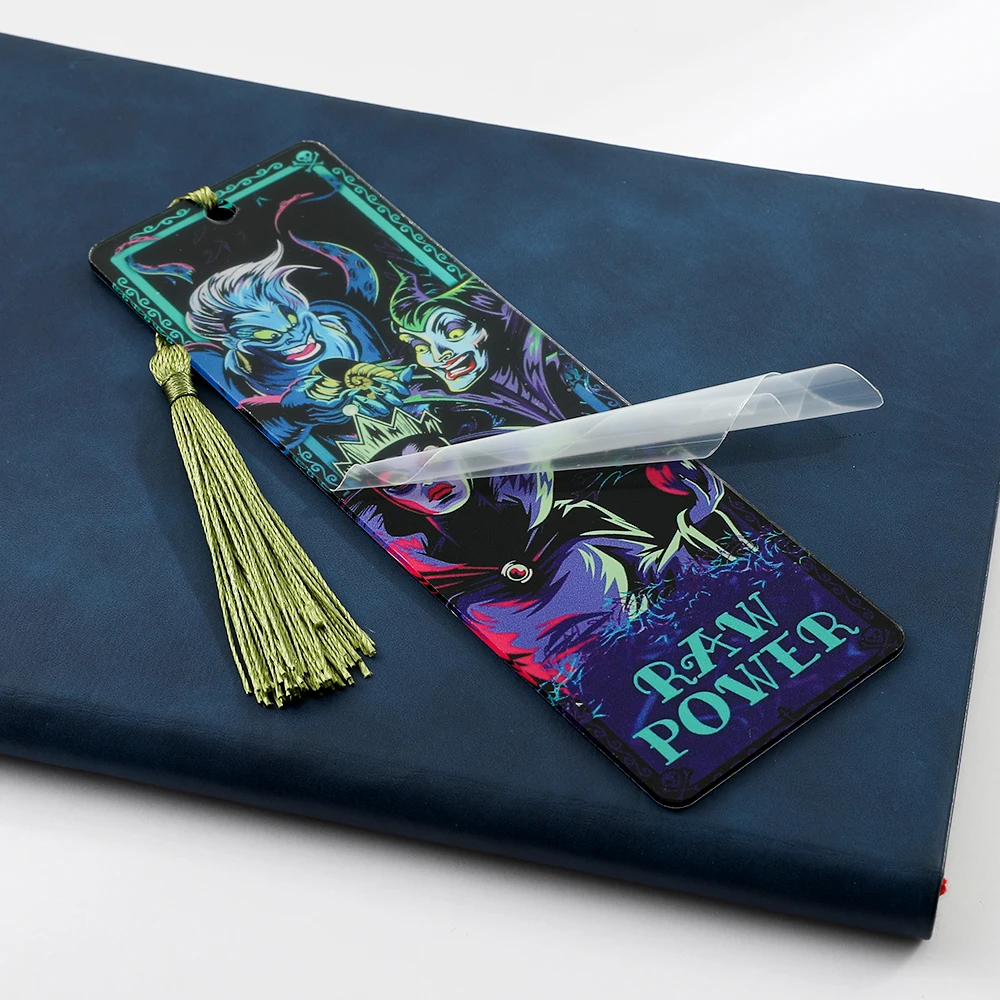 Witch of The Black Law Metal Bookmark - Maleficent with Tassel Bookmarks, Thoughtful Reading Gift for Fandom, Birthday Gift, Ho