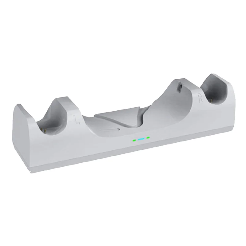 موثوق به لخوذة Oculus Quest 2 VR، حامل شحن، شاحن بمقبض يسار يمين مع ضوء عرض LED