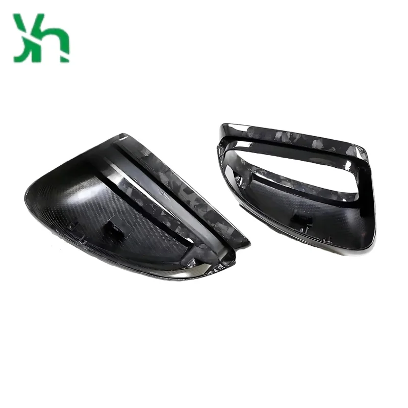 لمرسيدس بنز SLK R172 SLC R172 SL R231 SLS C197 الجانب مرآة الرؤية الخلفية غطاء مرآة الرؤية الخلفية ألياف الكربون الجافة مرآة الرؤية الخلفية