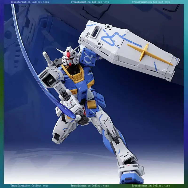 

1/100 FAT CAT MODEL MG RX-78-2 Ver.9 Zulan Color Original Mobile Suit Magnification Series Scheme Assembly Model Toy Gift